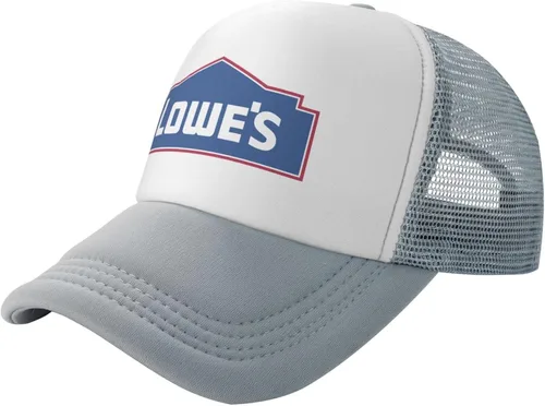 Vista 2 de Gorra de béisbol unisex Lowe'S-Logo-Blue_Hats Gorra de béisbol ajustable moda al aire libre de malla Sombrero Sandwich Cap