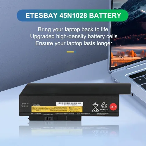 Vista 2 de ETESBAY X230 11.1V 94WH 42T4899 42T4900 42T4942 42T4872 42T4865 42T4866 Reemplazo de batería para portátil Lenovo Thinkpad X230I X220I X220S 455