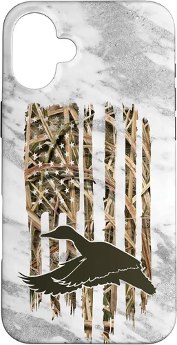 Vista 21 de Funda para iPhone 11 Pro Max con diseño de camuflaje y bandera de Estados Unidos