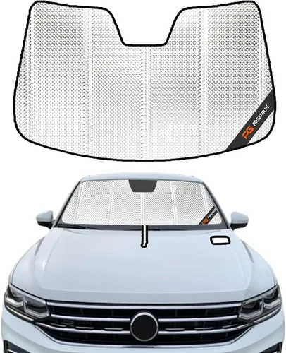 Vista 14 de Pigenius Parasol para parabrisas Volkswagen Tiguan 2009-2017, Tiguan Limited 2018 - Salvaguardia