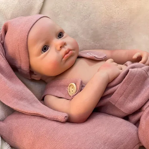 Vista 7 de OtardDolls Muñeca de bebé reborn de 18 pulgadas Muñecas de bebé reborn realistas Muñecas de silicona completas Muñecas de bebé recién nacidas