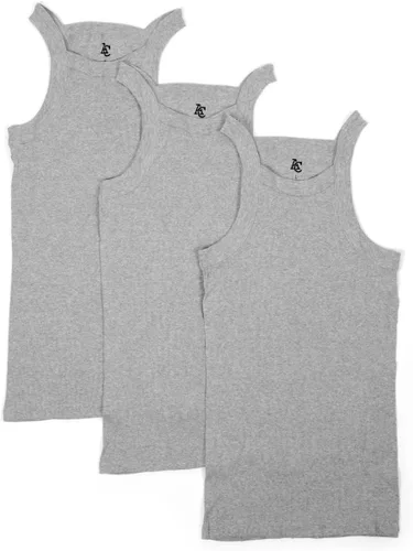 Vista 4 de Paquete de 3 camisetas sin mangas de algodón estilo G-Unit para hombre con corte cuadrado