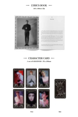 Vista 4 de ONEUS [LIVED] 4th Mini Album 1ea CD+FOLDED POSTER+96p Photo Book+12p Lyrics Book +1ea Character Card+2ea Photo Card K-POP SEALED TRACKING CODE