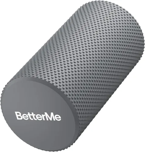 Vista 12 de BetterMe - Rodillo de espuma para recuperación muscular, rodillo de ejercicio de alta densidad para espalda y piernas, rodillo de masaje de tejido
