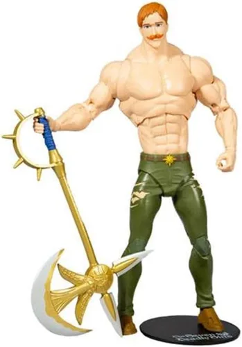 Vista 11 de McFarlane Toys The Seven Deadly Sins Ban - Figura de acción de 7 pulgadas con accesorios