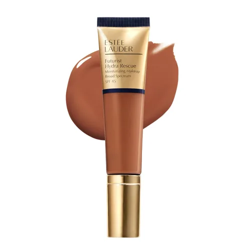 Vista 19 de Estée Lauder Futurist Hydra Rescue Moisturizing Foundation Makeup SPF 45 for a 12-Hour Glow, 1.2 Fl Oz