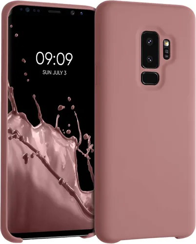 Vista 63 de kwmobile Funda compatible con Samsung Galaxy S9 - Funda de silicona TPU con acabado suave - Blue Reef