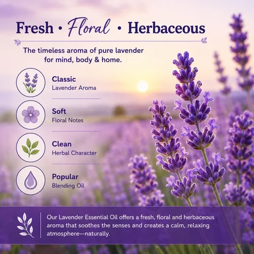 Vista 4 de Aceite Esencial de Lavanda – 32 fl oz (32.0 fl oz) Botella de Aluminio con Tapón - GreenHealth