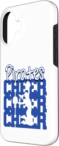 Vista 2 de Pirates Cheer Back to School Cheerleading Spirit B Case for iPhone 16