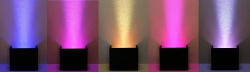 Vista 7 de American Sound Connection (8) Iluminación DJ Universal Slimpar 38 56 64 Can Luz LED Uplighting Negro Shield Cover