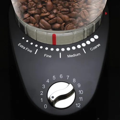 Vista 7 de Capresso Infinity Plus Molinillo de Fresas Cónicas, Negro