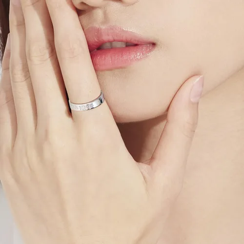 Vista 6 de YIMIDA Stray Kids SKZ Ring Kpop StrayKids Merch Jewelry 18K Gold Plated for Women Girls