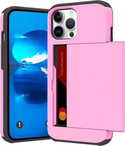 Vista 38 de ZIYE Compatible con iPhone 12 Pro Max Funda tipo cartera con tarjetero, Funda de dos capas antiarañazos con bolsillo oculto, Funda protectora a Verde
