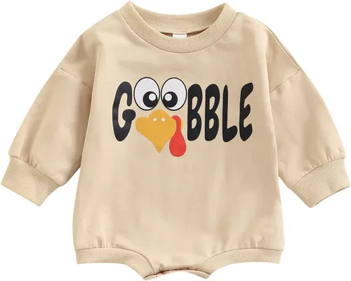 Vista 9 de Ropa de Halloween para bebé niña, sudadera con estampado de calabaza, mameluco de burbujas, lindo traje de Acción de Gracias de otoño