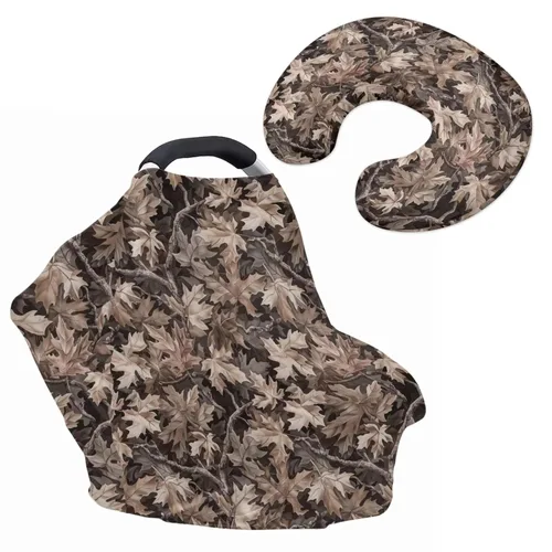 Vista 10 de Cactus Aztec Cowboy - Funda elástica para asiento de coche + funda de almohada para bebés, 2 paquetes de carritos de compras multiusos, silla alta