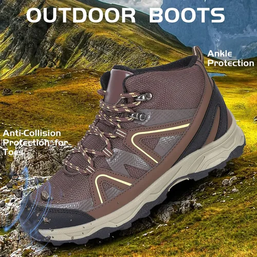 Vista 6 de SPR&JOY Zapatos deportivos antideslizantes para niños, transpirables, ligeras, atléticas, para correr, caminar, para niños pequeños y grandes