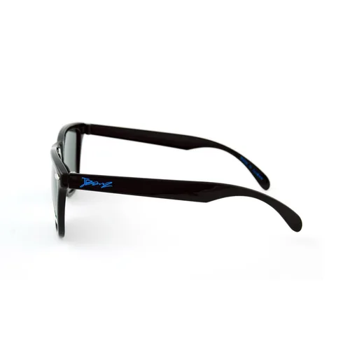 Vista 4 de BANZ Beach Comber Gafas de sol negras para niños Edad 4-10 años.