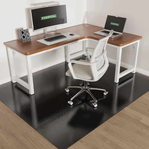 Vista 12 de Chair Mat for Carpet, 36" x 48" Office Chair Mat for Carpeted Floors, Non-Slip Carpet Protector Floor Mat with Grips, Plastic Heavy-Duty Rolling