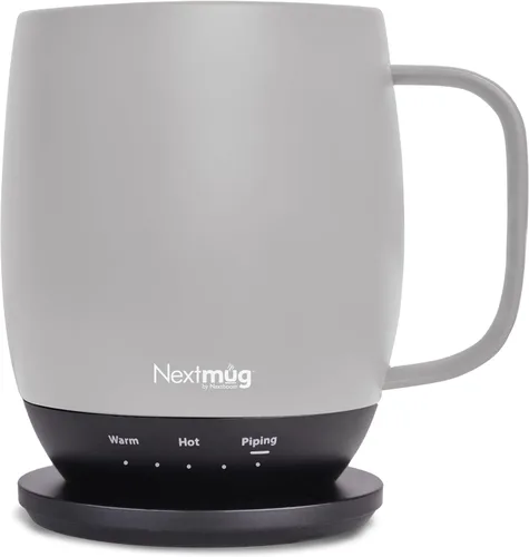 Vista 16 de Nextmug - Taza de café autocalentable con control de temperatura (negro, 14 onzas)