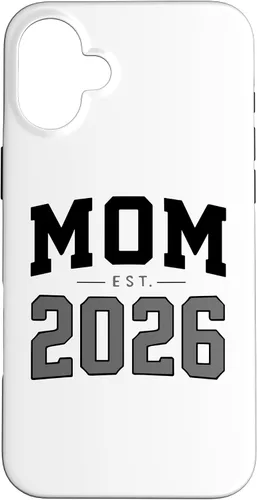 Vista 23 de Mom Est 2026 New Mother Parent New Born Child Parenthood Case for iPhone 17