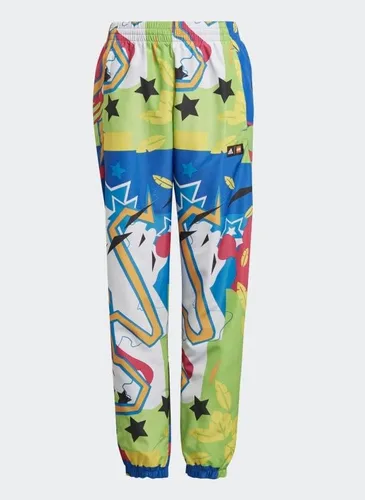 Vista 5 de ADIDAS X LEGO UNISEX - Conjunto de chándal para niños grandesjóvenes blanco azul azul brillante dorado semisolar mediano Blanco Azul Azul