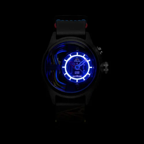 Vista 2 de The Electricianz Carbon Z 1.654in Cuero Negro