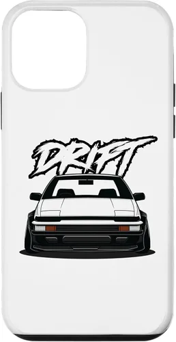 Vista 16 de iPhone 12 Pro Max JDM Drift Anime Manga Car Hachiroku, una funda de carreras para autos de postura 86