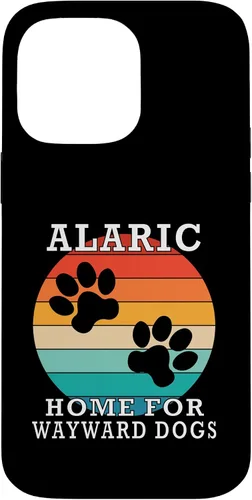 Vista 21 de Alaric Home for Wayward Dogs Family Name Case for iPhone 17