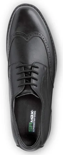 Vista 5 de SR Max Durham - Zapatos de trabajo antideslizantes para hombre, color negro, con punta de ala