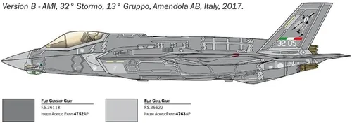 Vista 4 de Italeri Jaguar Gr.3 Big Cat - Escala de colores especiales 1: 72, aviones de combate