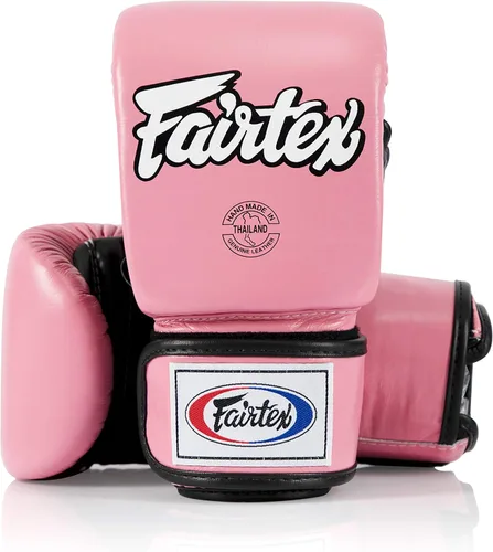 Vista 7 de Fairtex TGO3 - Guantes de boxeo Muay Thai para hombres, mujeres, niños, diseño especial de pulgar abierto, guantes de MMA, kickboxing, gimnasio