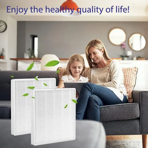 Vista 5 de Ontheone E-300L - Filtro de repuesto True HEPA compatible con MOOKA y MOOKA FAMILY E-300L Purificador de aire para habitaciones grandes, filtro HEPA