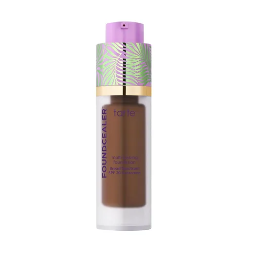 Vista 35 de tarte Babassu Foundcealer Base Dewy - Protector solar SPF 20 de amplio espectro, base y corrector en 1 con SPF, maquillaje vegano para el cuidado