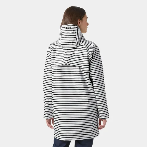 Vista 4 de Helly Hansen Chaqueta impermeable blanco (White Navy Stripe)