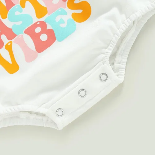 Vista 5 de Ropa para bebé recién nacido, niña, niño, sudadera con cuello redondo, mameluco para bebéarco iris, suéter de gran tamaño, ropa de otoño