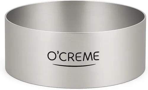 Vista 7 de O'Creme Anillo para Pastel de Acero Inoxidable Resistente Redondo Molde de Anillo para Pastel Mousse para Hornear, Decoración de Pasteles de Postre