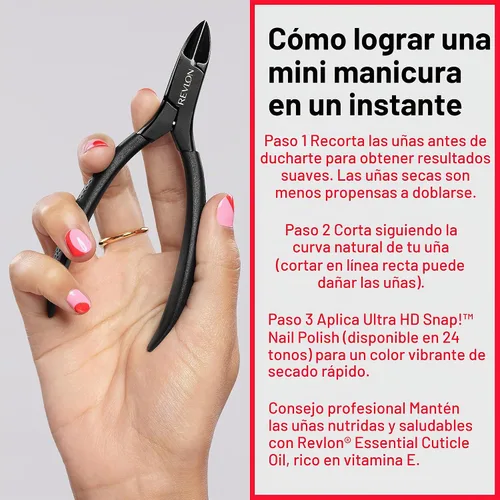 Vista 6 de Revlon Comfort + Control - Pinza de uñas, 1 unidad