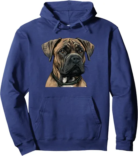 Vista 6 de Presa Canario Dog Mama Papa Mom Dad Pet Lover Breed Cute Paw Pullover Sudadera con capucha, Negro