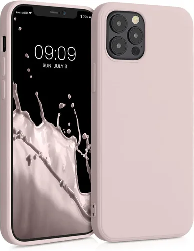 Vista 10 de kwmobile Funda compatible con Apple iPhone 12 / iPhone 12 Pro - Funda protectora delgada de silicona TPU - Arctic Night