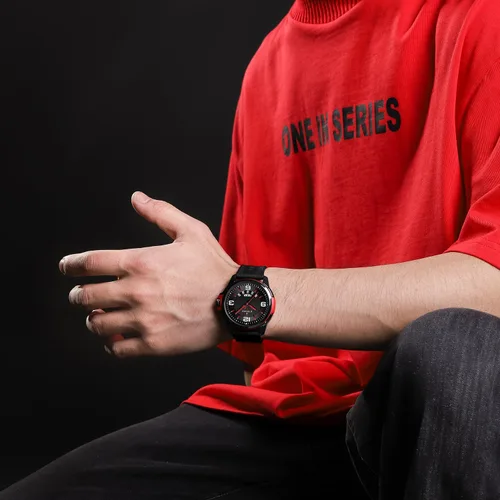 Vista 6 de NAVIFORCE Reloj impermeable para hombres, mujeres, niños y niñas, analógico, militar, deportivo, unisex, correa de silicona