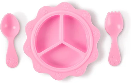 Vista 8 de melissa & doug Mine a Love tiempo para comer muñeca Accesorios Conjunto de alimentación, Versión estándar, 1, Rosado