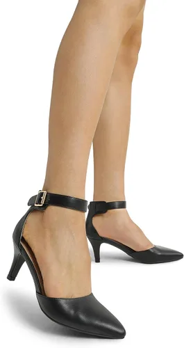 Vista 4 de Dream Pairs - Zapatos de vestir de tacón bajo para mujer