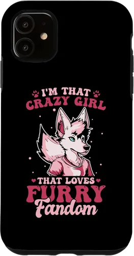 Vista 8 de Cosplay Crazy - Furries Fursona Furry Fandom Case for iPhone 17