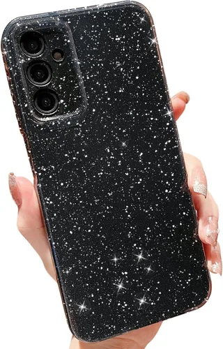 Vista 103 de MINSCOSE Funda compatible con Samsung Galaxy A14 5G, bonita funda delgada con purpurina fina, a prueba de golpes, de TPU para mujeres y niñas