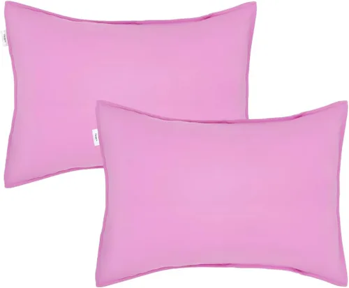 Vista 20 de ALVA BABY - Fundas de almohada de algodón para niños pequeños de 13 x 18 pulgadas o 12 x 16 pulgadas