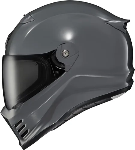 Vista 10 de ScorpionEXO Covert FX - Casco integral para motocicleta adulto estilo Street Fighter - bolsillos para altavoces con Bluetooth, certificación DOT ECE