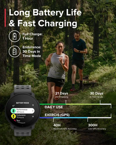 Vista 3 de SUUNTO 9 Peak and Peak Pro Sports Reloj GPS para atletas y aventureros exigentes y impulsados por el rendimiento