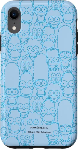 Vista 24 de Funda con estampado de personajes de The Simpsons Springfield para iPhone 16