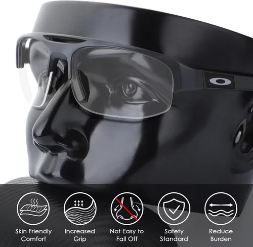 Vista 3 de BLAZERBUCK Almohadillas de nariz de repuesto para gafas de sol Oakley Mercenary OO9424
