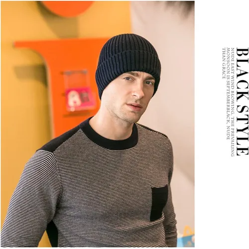 Vista 30 de Gorro de invierno para hombre y mujer, gorro de lana de punto para actividades al aire libre y uso diario